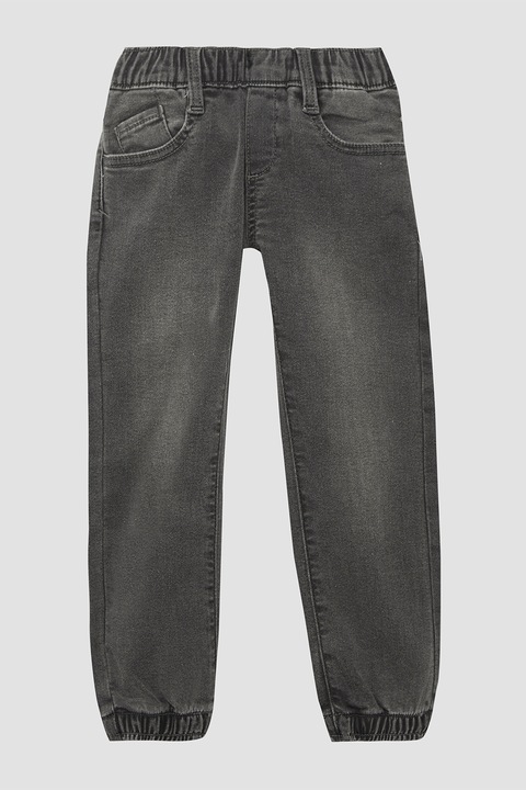 s.Oliver, Regular fit farmernadrág zsebekkel, Sötétszürke