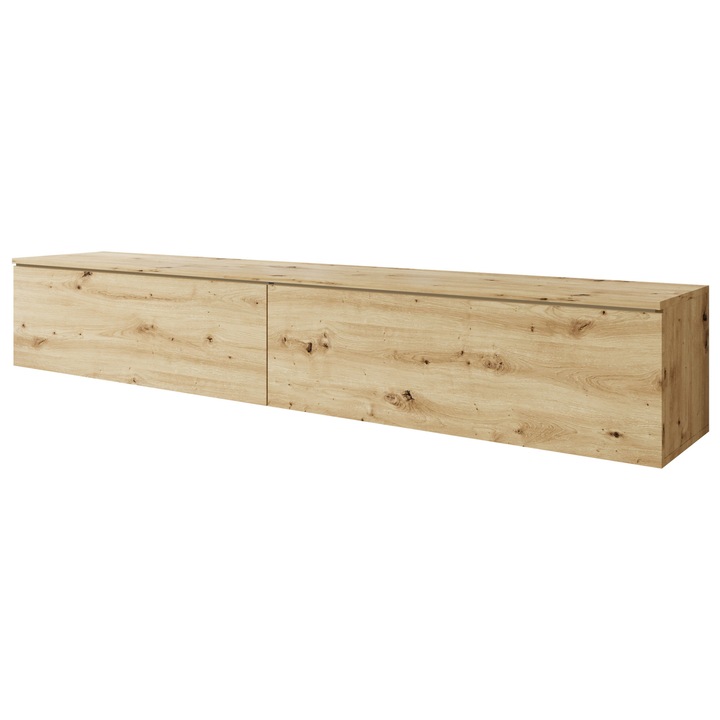 Comoda TV Dlone 180, MIRJAN24, stejar artisan, 180x30x33 cm