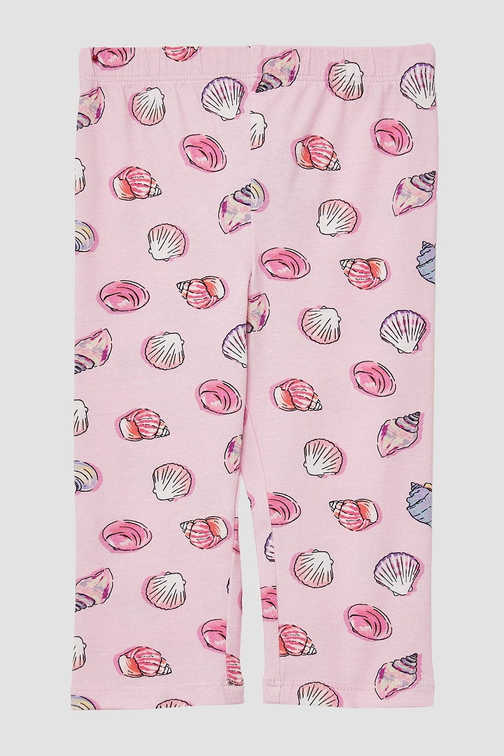 s.Oliver, Pantaloni din amestec de bumbac cu imprimeu, Roz pastel, 122 CM