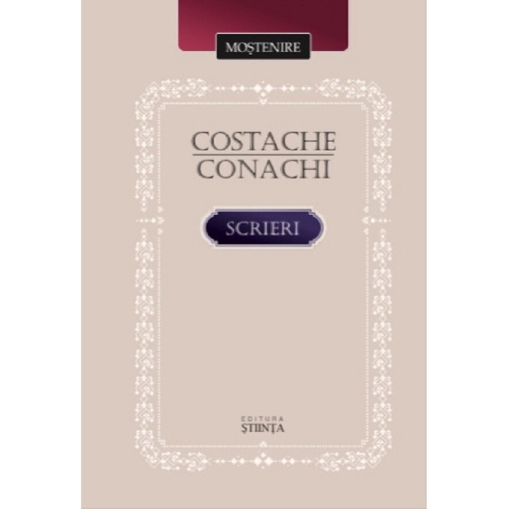 Scrieri - Costache Conachi