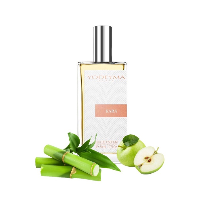 Yodeyma Kara Apa de parfum pentru femei, nuante de mar, bambú si cedru alb, pentru femeia moderna si plina de energie, 50ml