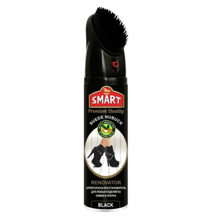 Crema pantofi cu perie Smart, negru, 100ml