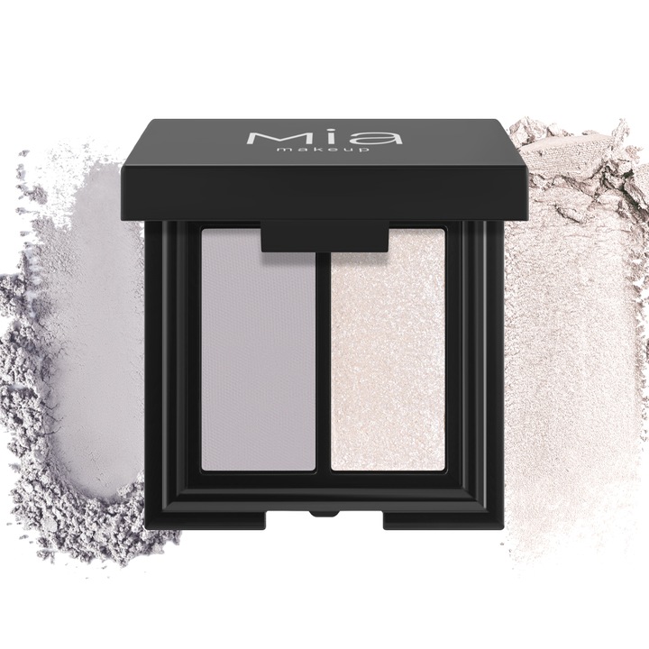 Mia Makeup Duo Eyeshadow Double Match Сенки за очи 01 Yoko & John, 39 g