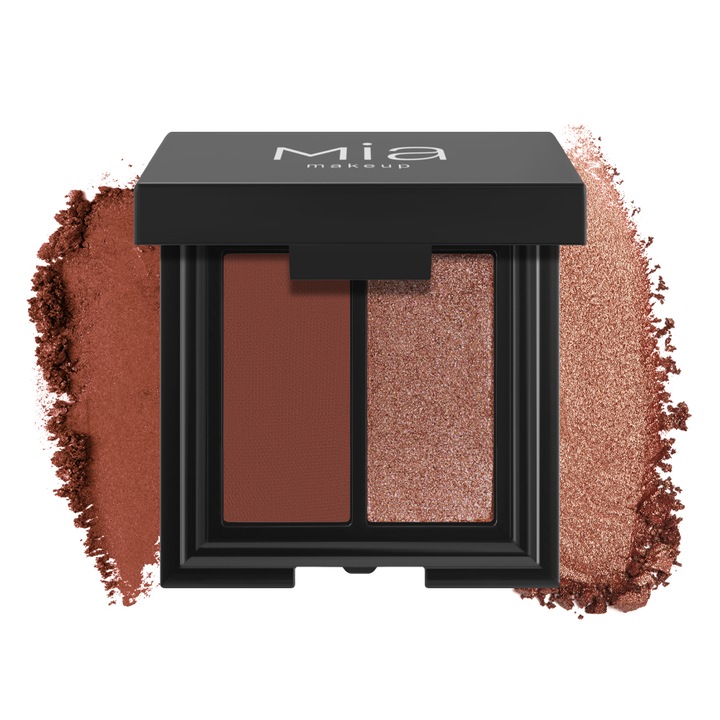 Двойни сенки за очи Mia Makeup Double Match Eyeshadow 07 Thelma & Louise, 39 g
