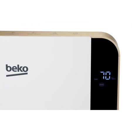 Umidificator Beko ATH8130, rezervor 2 l, 300 ml/h, Senzor de umiditate, Filtru aer Carbon, Filtru apa anti-bacterian, Mod Smart