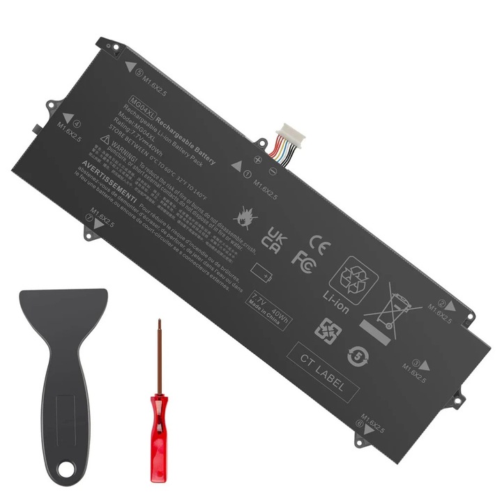 Baterie Laptop ARyee MG04XL Compatibila cu Seria HP Elite x2, HP Elite x2 1012 si HP Elite x2 1012 G1, 7.7V 40Wh
