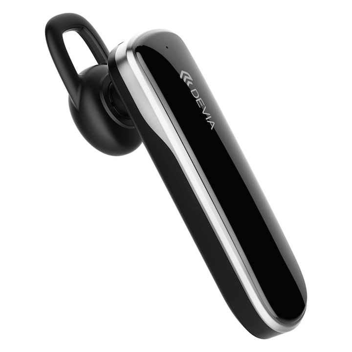 Слушалка Devia Smart Earphone, Bluetooth 4.2, Черен