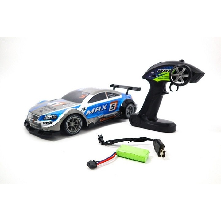 Masinuta cu radio, 35cm, multicolor