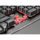 Trust Thura GXT 860 Félmechanikus gaming billentyűzet, LED, Nemzetközi kiosztás, Fekete