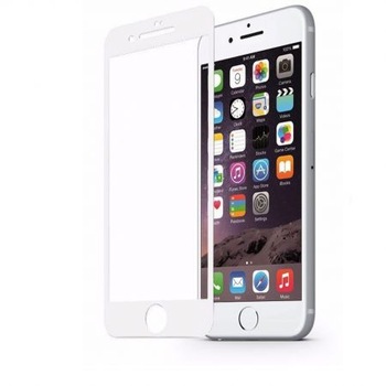 Folie protectie sticla tempered glass 3D, acoperire completa pentru iPhone 7 iPhone 8, culoare alba Folie protectie sticla tempered glass 3D, acoperire completa pentru iPhone 7 iPhone 8, culoare alba