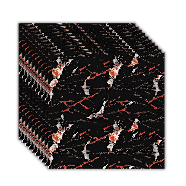 10 db Macvi márványutánzat öntapadós tapéta, vízálló, állítható, erős ragasztó, könnyen felszerelhető, fedőfelület 3,6 nm, 60x60 cm, 2 mm vastagság PD905