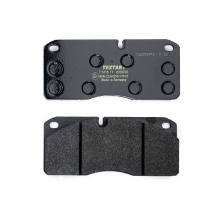 Комплект предни спирачни накладки TEXTAR съвместими с Volvo Fl4, Fl6