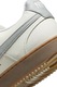 Nike, Pantofi sport din piele cu captuseala din piele ecologica Court Vision Low, Gri deschis/Crem