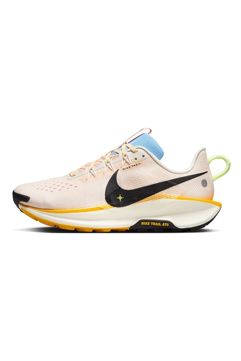 Nike, ReactX Pegasus Trail 5 terepfutócipő, Fekete/Halvány rózsaszín