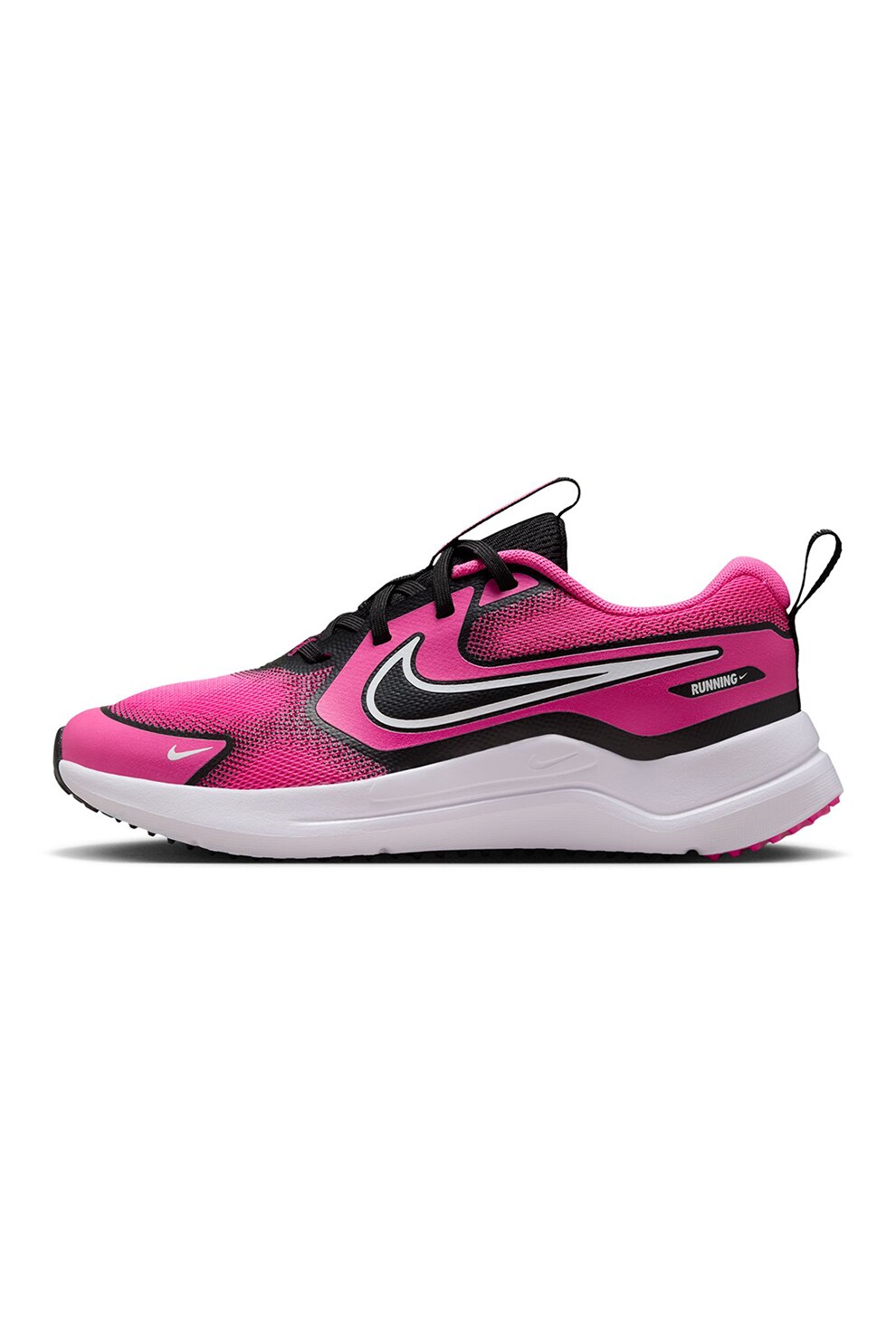 Nike, Pantofi Cosmic pentru alergare, Negru, Fucsia, 36 EU