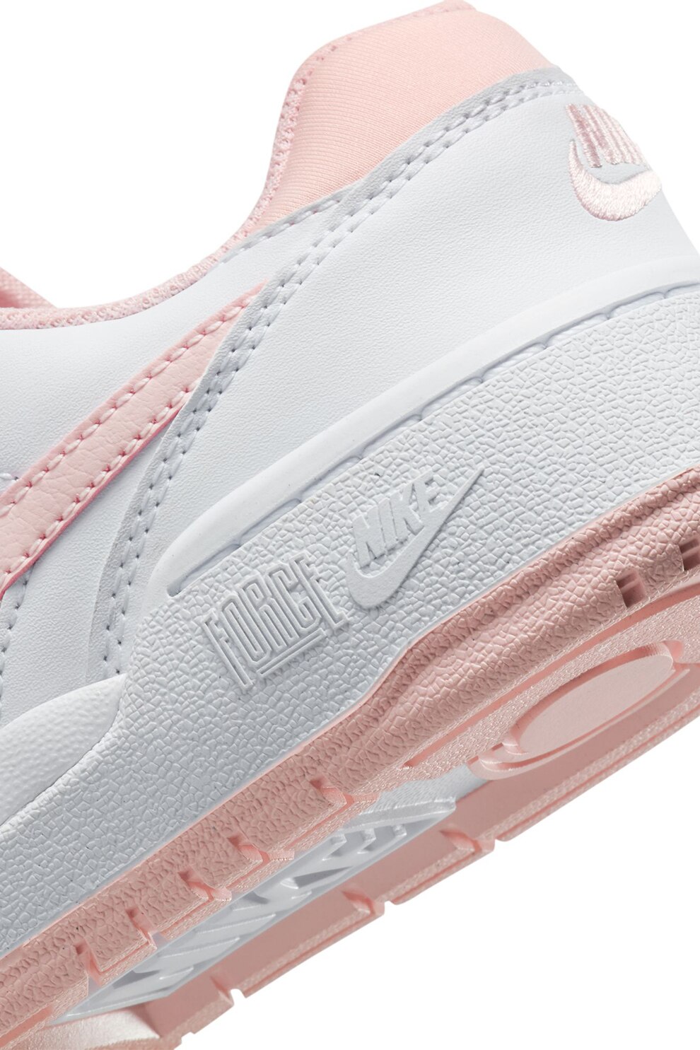 Nike, Pantofi sport low-cut din piele si piele ecologica Full Force ...