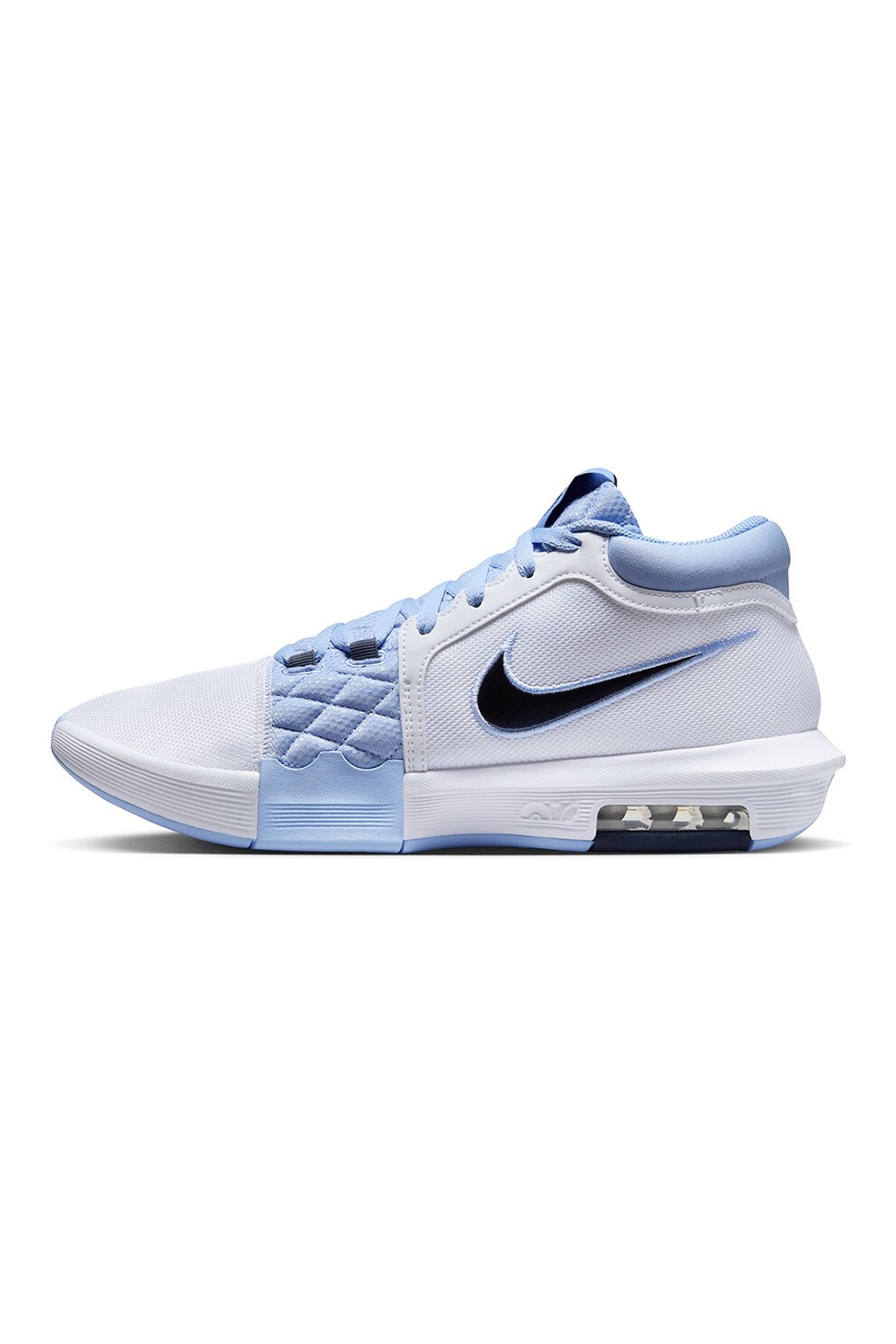 Nike, Pantofi pentru baschet LeBron Witness VIII, Albastru pastel, Albastru glaciar, 9