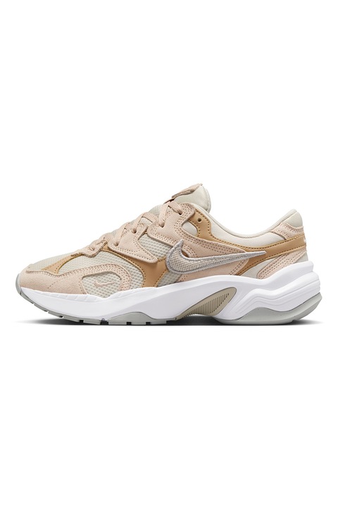 Nike, Полускосени спортни обувки AL8 с мрежа, Бежов/Праскова/Светлокафяв