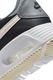 Nike, Air Max sneaker bőrrészletekkel, Fekete, Sötétszürke, 9
