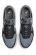 Nike, Air Max sneaker bőrrészletekkel, Fekete, Sötétszürke, 9