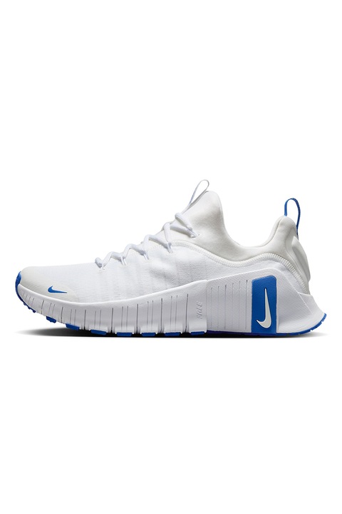 Nike, Pantofi Free Metcon 6, pentru fitness, Alb murdar/Albastru