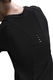 Nike, Tricou cu tehnologie Dri-FIT si logo reflectorizant, pentru alergare Swift, Negru/Argintiu