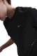 Nike, Tricou cu tehnologie Dri-FIT si logo reflectorizant, pentru alergare Swift, Negru/Argintiu