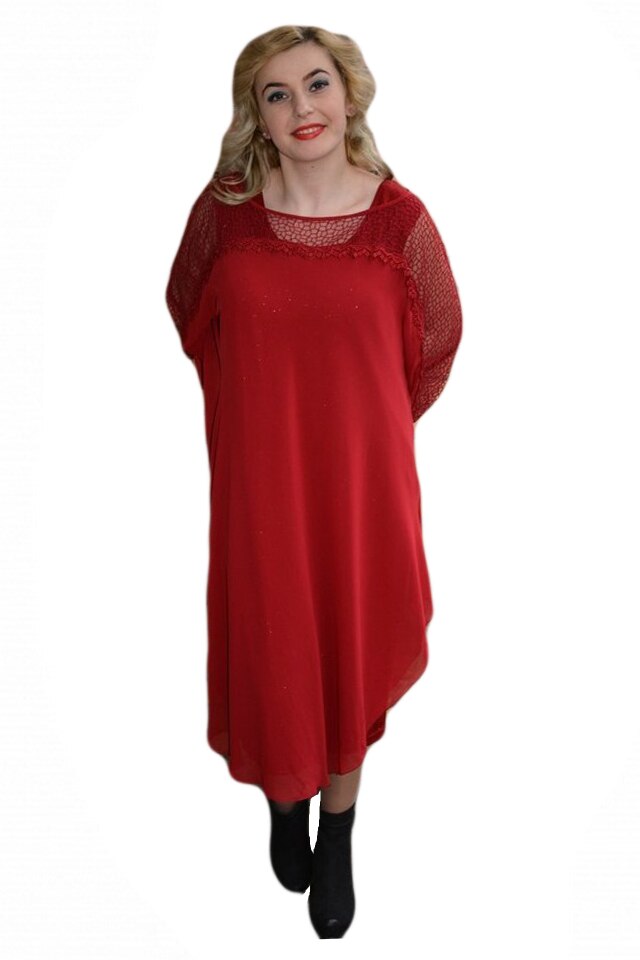 Rochie scurta de ocazie, D&J Exclusive, Marsala