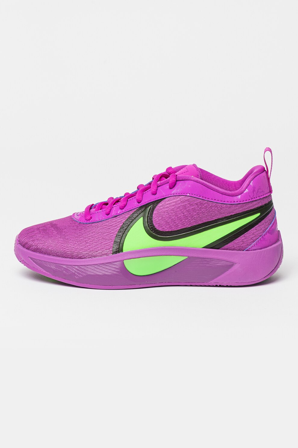 Nike, Pantofi cu logo supradimensionat, pentru baschet Giannis Freak 6, Roz fandango, 37.5 EU