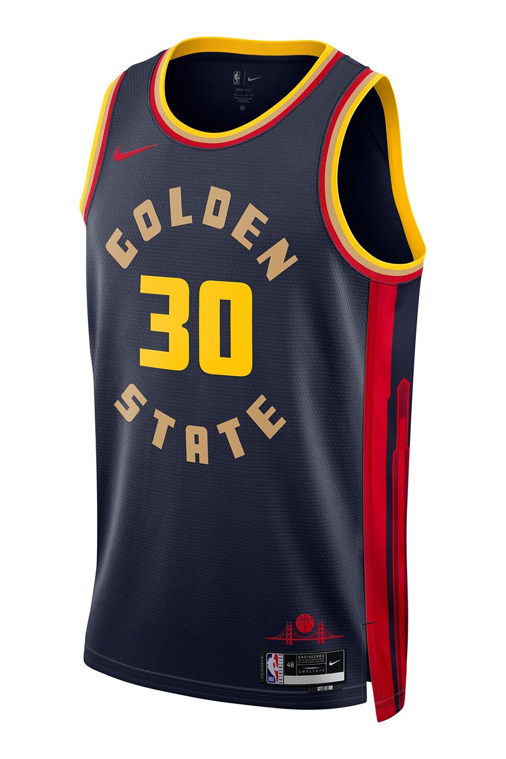 Nike, Maiou pentru baschet Stephen Curry The Warriors City Edition