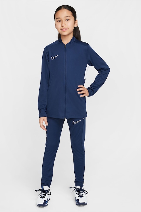 Nike, Футболен екип с Dri Fit, Бял/Тъмносин