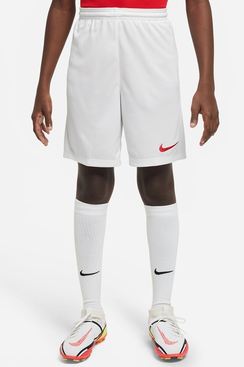 Nike, Pantaloni scurti cu tehnologie Dri-FIT pentru fotbal Park III, Rosu/Alb