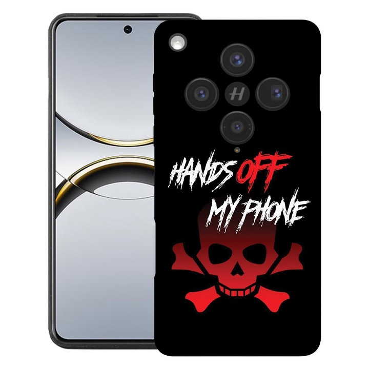 BestCase® Husa pentru OPPO Find X8 Pro, Premium Slim Silicon 1.2MM, Hand Of My Phone, Microfibra in interior, Antisoc, Protectie camera si ecran, 1922288 PB 1166