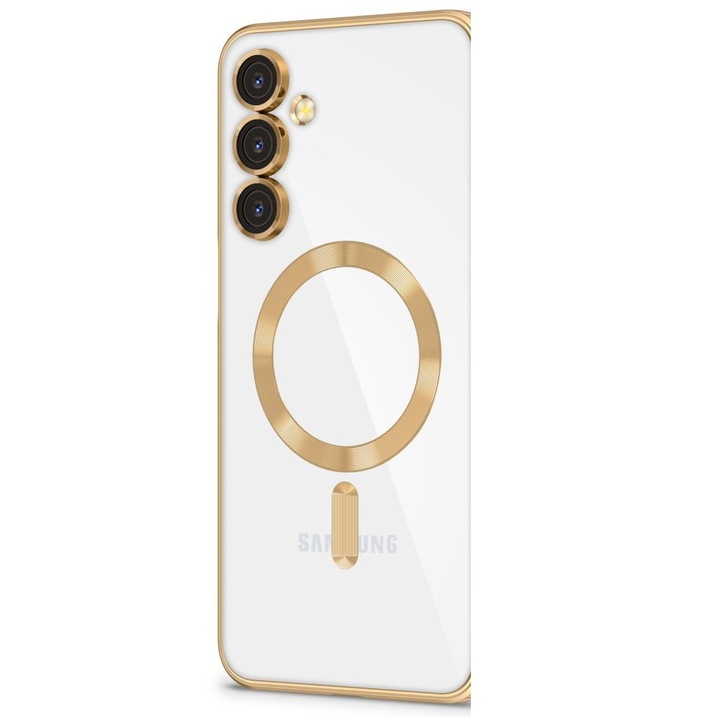 TECH-PROTECT MagFlex MagSafe tok kompatibilis a Samsung Galaxy A16 4G / A16 5G Shiny Gold telefonnal