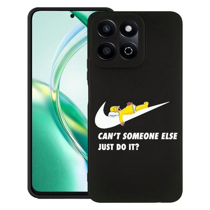 BestCase® Husa pentru Honor 200 Smart, Slim Silicon, Simpson Just Do It, Protectie camera, Antisoc, Rezistenta la uzura, 1923378 B 751