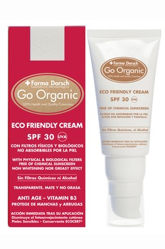 Crema hidratanta organica ECO friendly, SPF30 Crema hidratanta organica ECO friendly, SPF30