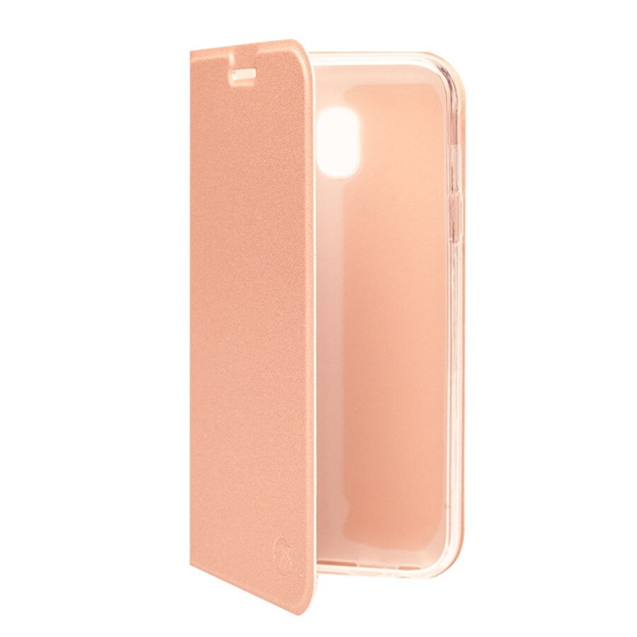 Book Mobiama Tpu Pentru Samsung Galaxy J3 2017, Roz Auriu