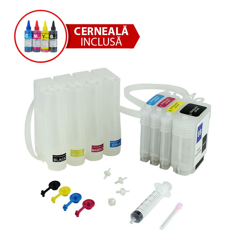 Sistem de alimentare continua CISS pentru HP 88, ProCart