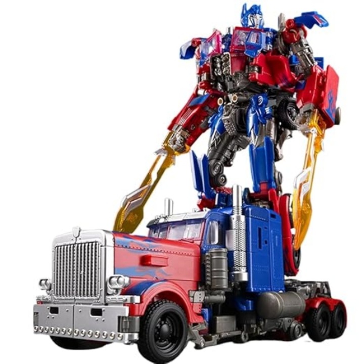 Jucarie robot transformabila Optimus Prime, plastic durabil