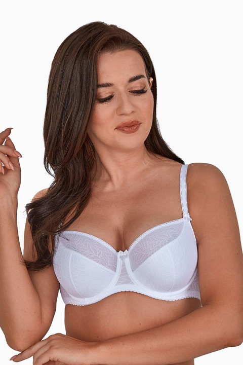 Női melltartó Gaia Sandy, poliamid/pamut/poliészter/elasztán, fehér