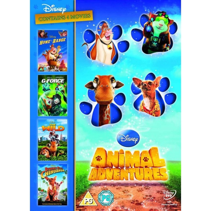 Animal Adventures [4DVD]