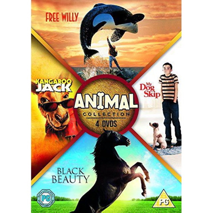 Free Willy / My Dog Skip / Kangaroo Jack [4DVD]