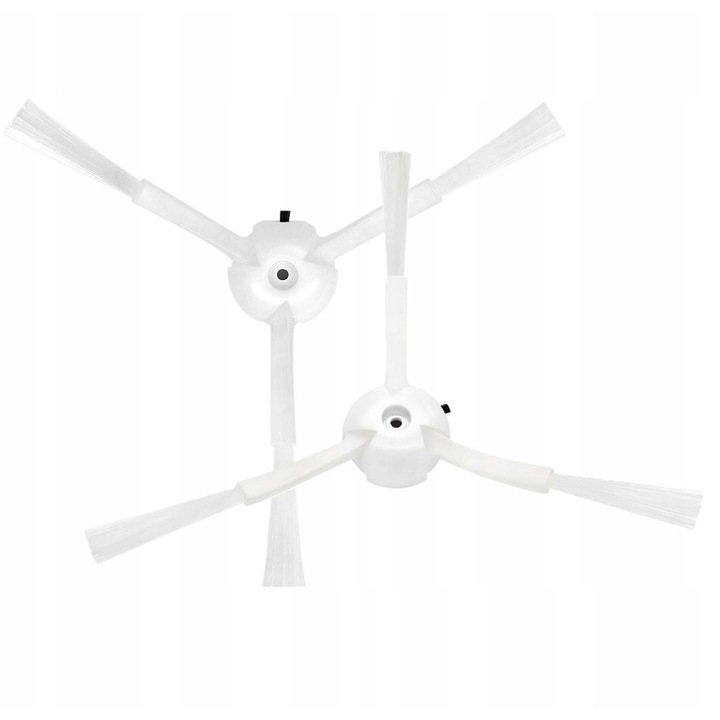 2x Perie de curatare laterala pentru Roborock S8 S8+ S8 PRO Ultra, White