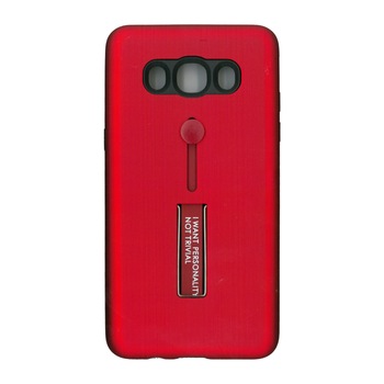 Husa spate EuroCELL antisoc cu suport pentru Galaxy J5 2016 , rosu Husa spate EuroCELL antisoc cu suport pentru Galaxy J5 2016 , rosu