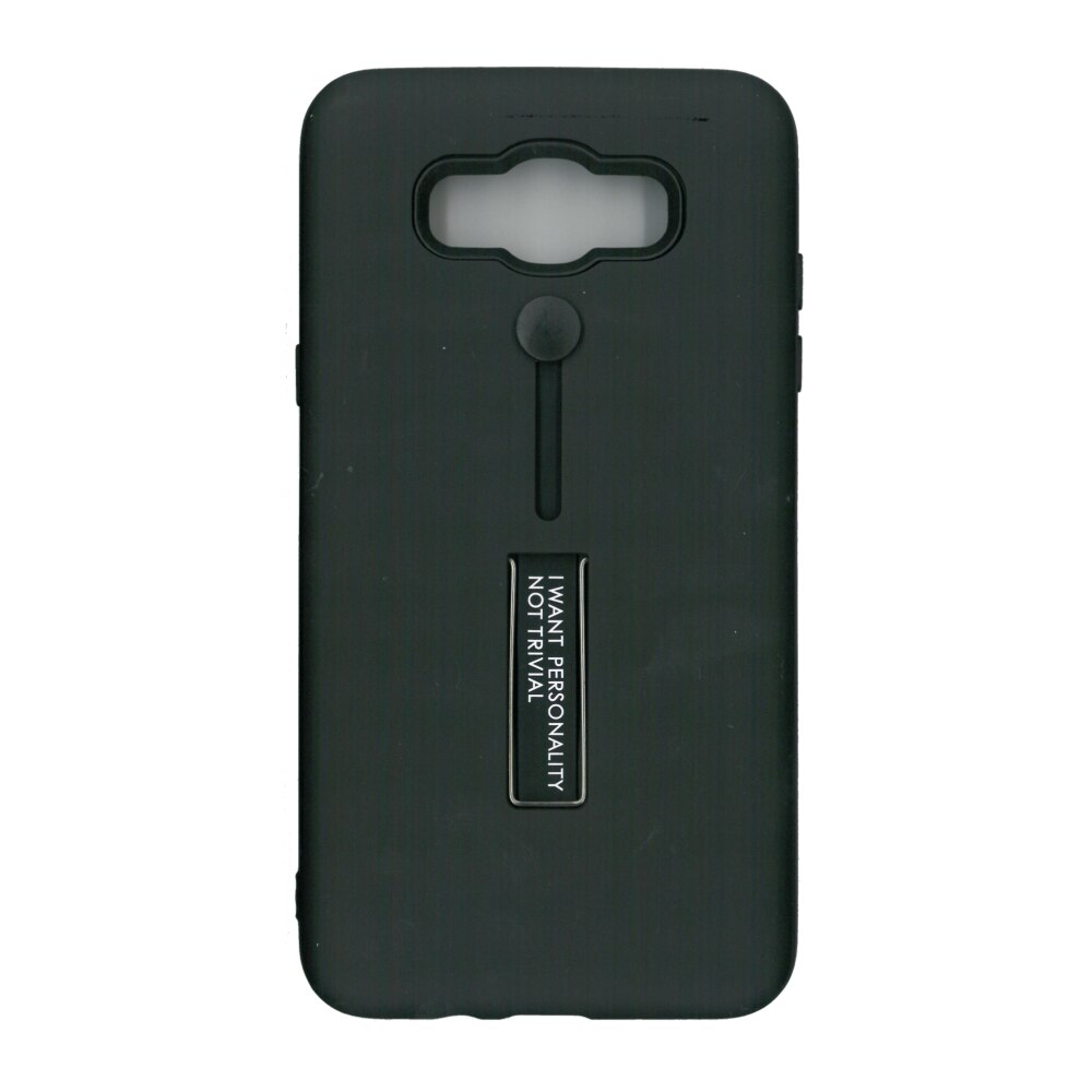 Husa spate EuroCELL antisoc cu suport pentru Galaxy J7 2016 , negru