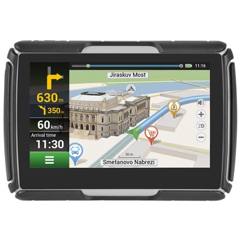 Sistem de navigatie GPS Navitel G550 Moto, ecran 4.3” cu GPS, IP-67 si supot pentru casti BT A2DP, actualizare lifetime pentru harti, suport de fixare pentru motociclete Sistem de navigatie GPS Navitel G550 Moto, ecran 4.3” cu GPS, IP-67 si supot pentru casti BT A2DP, actualizare lifetime pentru harti, suport de fixare pentru motociclete