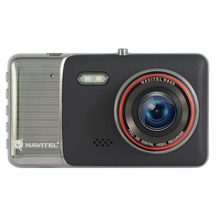 Camera Auto DVR Navitel R800, ecran 4.0" inregistrare FHD/30fps, vizibilitate 170°, G-Sensor, carcasa de metal