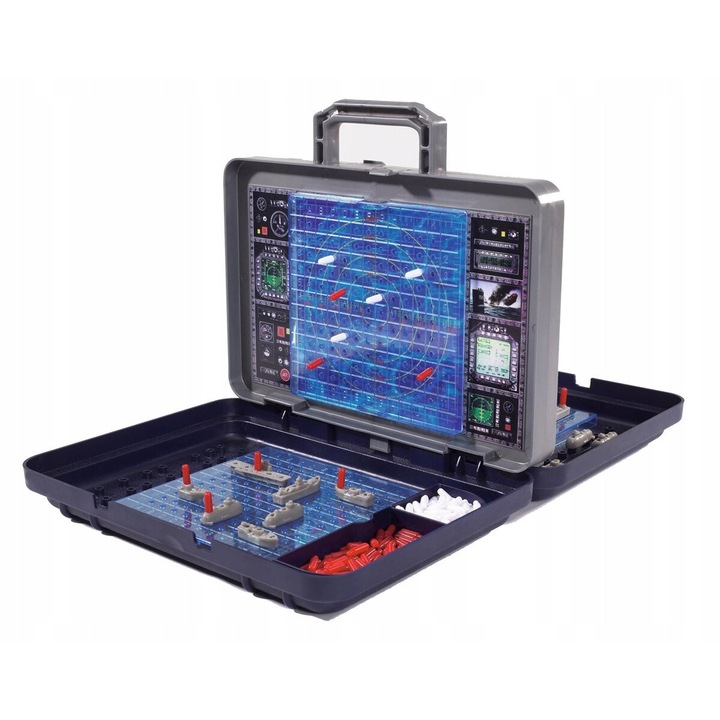 Oktató játékok, Simba, Hajós játék, 2 játékos, bőrönd alakú, gyerekeknek 4 éves kortól, többszínű