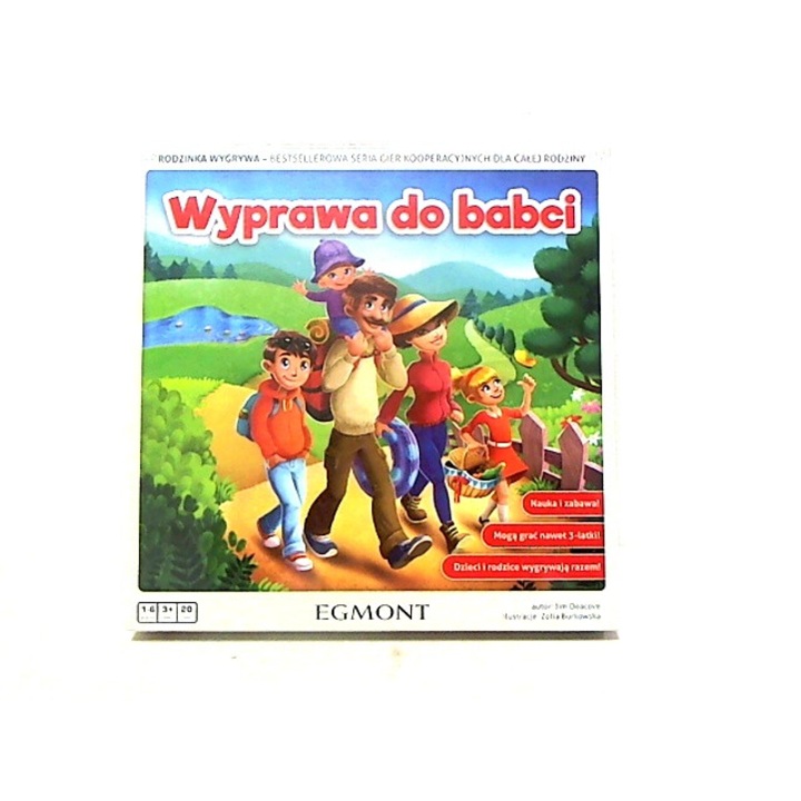 Társasjáték, EGMONT, 1-6 játékos, 20 perc, többszínű