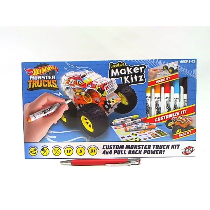 Masinuta Bladez HW BLADEZ Maker Kitz, set, Monster Truck, 14cm, multicolor